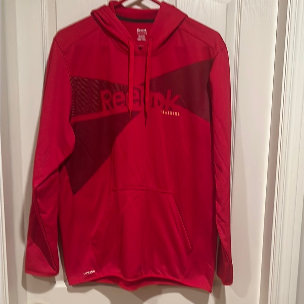 Reebok Red Training Hoodie